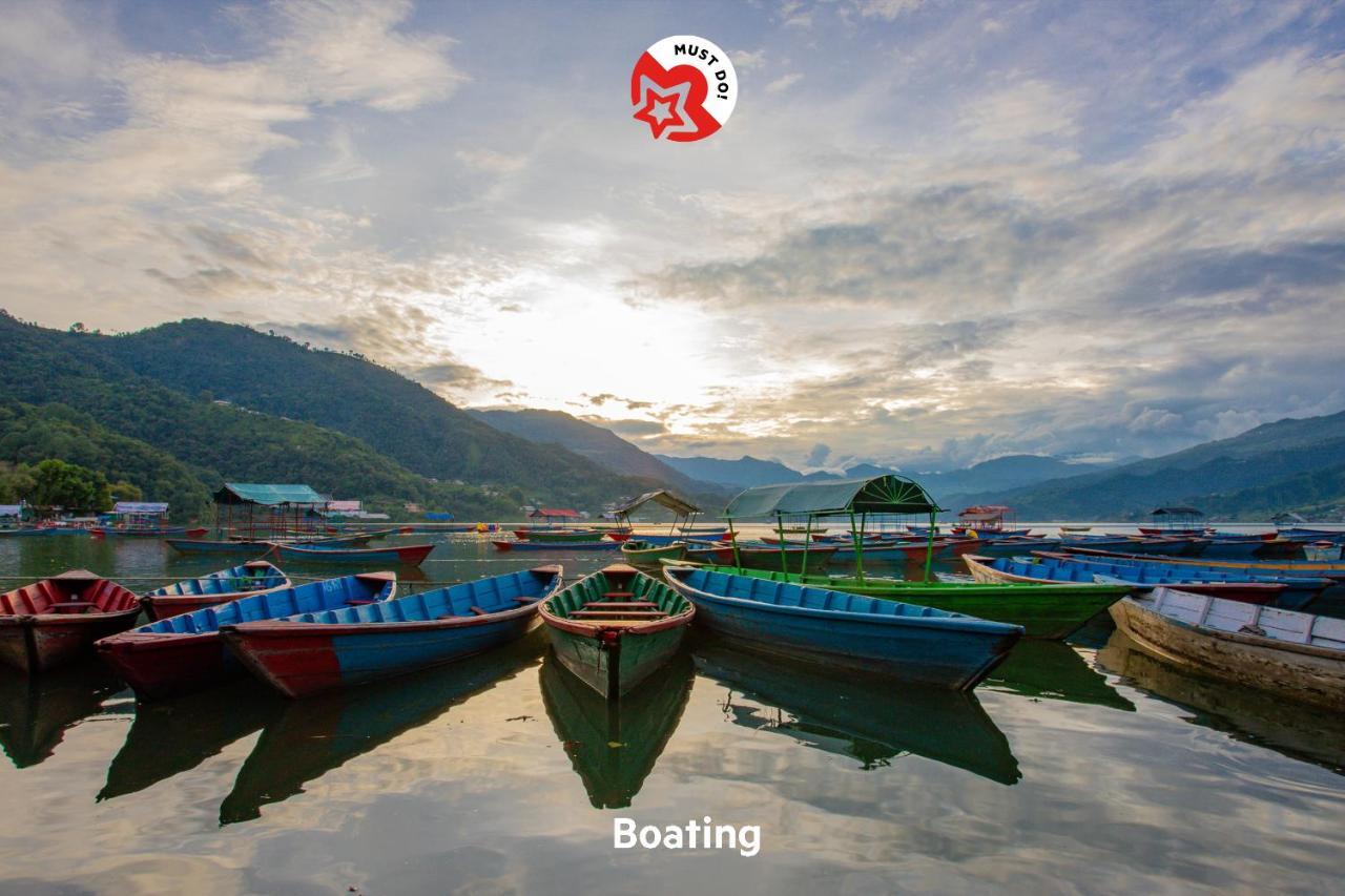 Oyo 575 Api Suites Pokhara Dış mekan fotoğraf