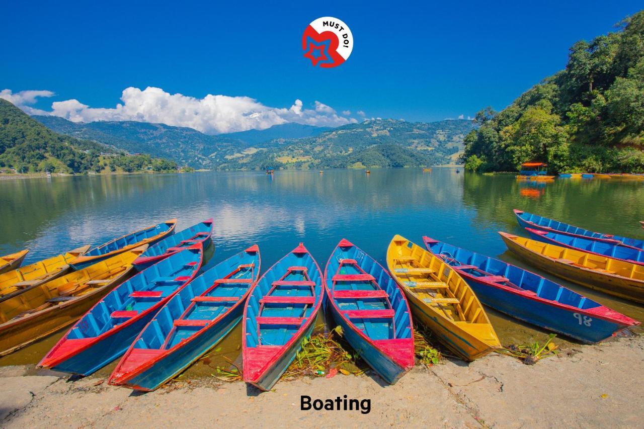 Oyo 575 Api Suites Pokhara Dış mekan fotoğraf